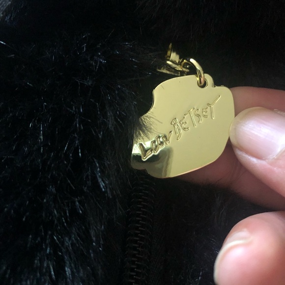 Betsey Johnson • black unicorn kitty cat stuffed animal backpack - Picture 5 of 7